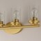 Maxim Lighting Corona 4-Light Bath Vanity 10214CLSBR - alternate 2